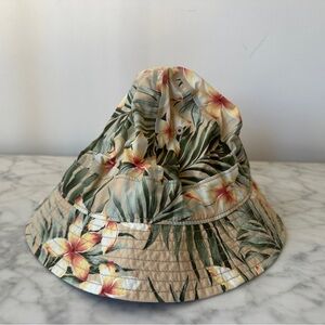 Tropical Print (J. Crew) + Teal Green Bucket Hat Bundle Men’s L Streetwear / Y2K